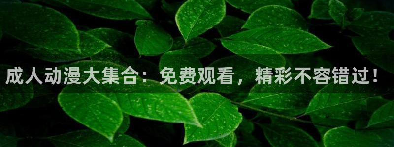 里番动漫下载：成人动漫大集合：免费观看，精彩不容错过！