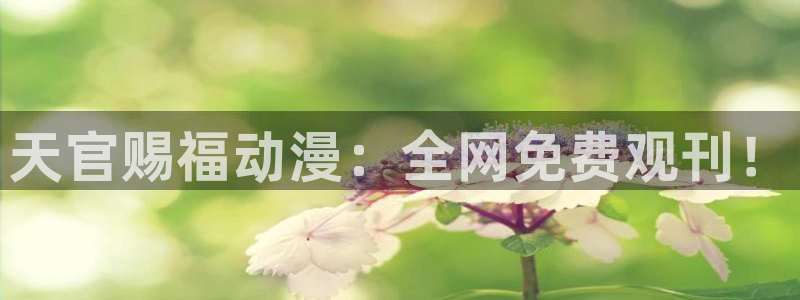 动漫里番免费看：天官赐福动漫：全网免费观刊！